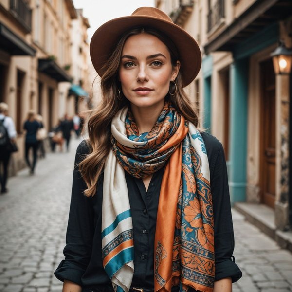 Comment porter des écharpes en soie dans un style bohème moderne?