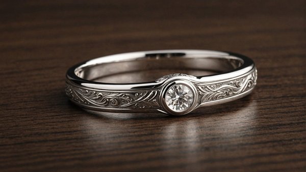 Alliance gravée : l'élégance personnalisée pour hommes